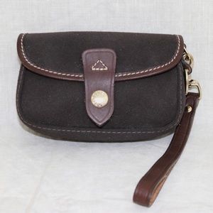 DOONEY & BOURKE wristlet Canvas leather bag USA